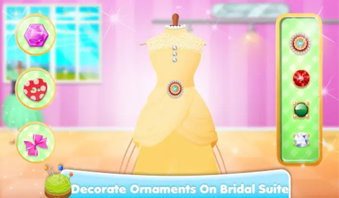 Wedding Dress Up & Designer Dress Tailor Salon android App screenshot 1